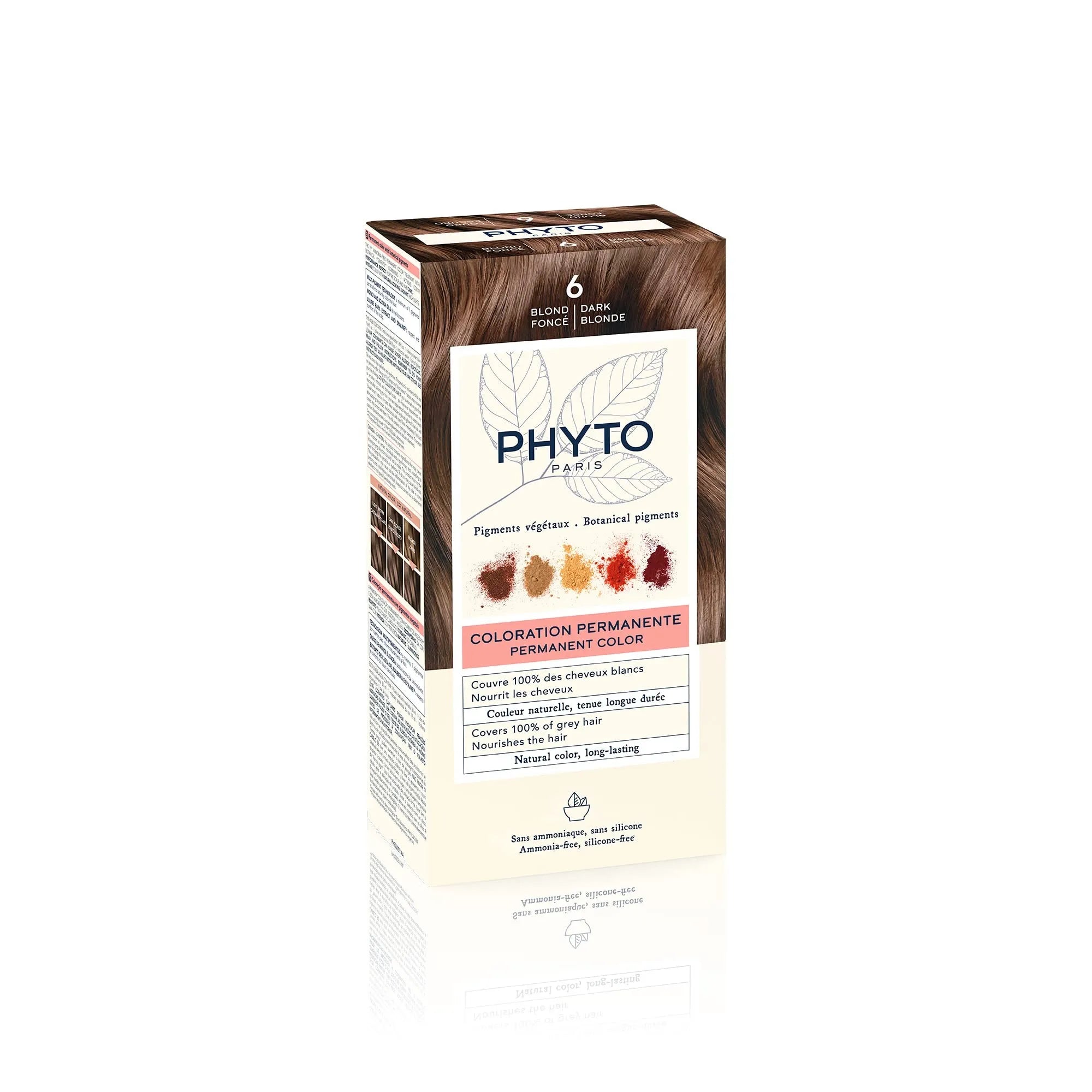 PHYTOCOLOR #6.66-Castano Chiaro Ciliegia Intenso 4 u