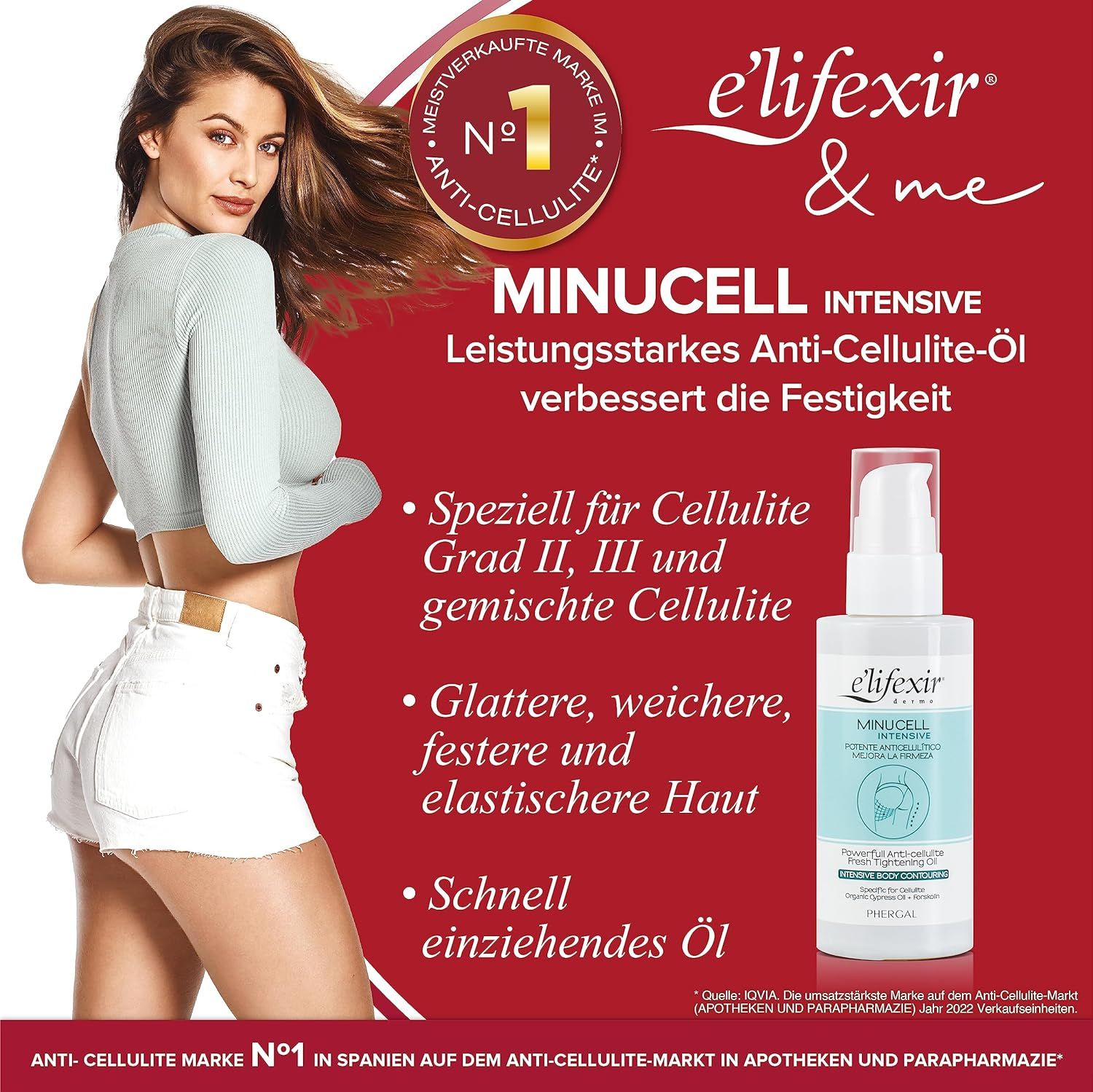 E'LIFEXIR MINUCELL INTENSIVE olio anticellulite 100 ml