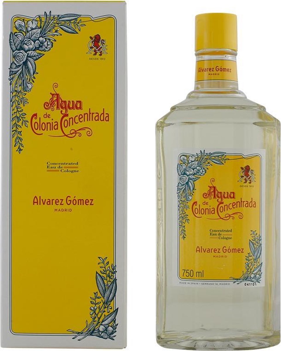 ALVAREZ GOMEZ AGUA DE COLONIA CONCENTRADA eau de cologne concentrée 750 ml
