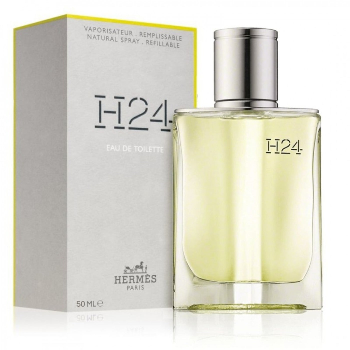 HERMÈS H24 eau de toilette spray ricaricabile 50 ml