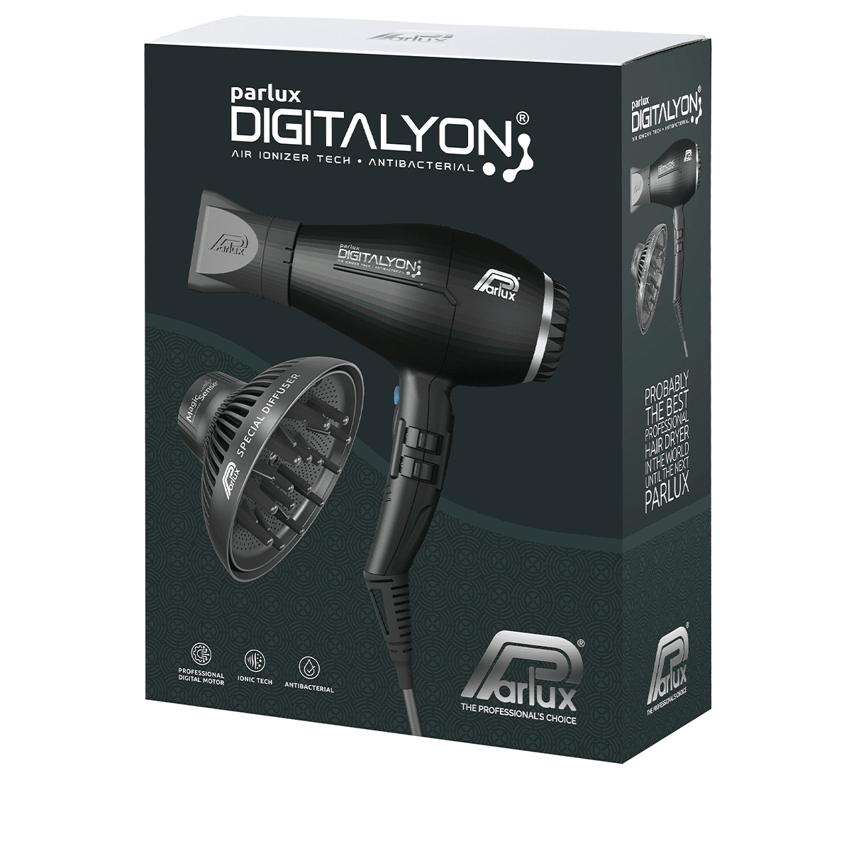 PARLUX DIGITALYON ANTRACITE LOTTO 4 pz