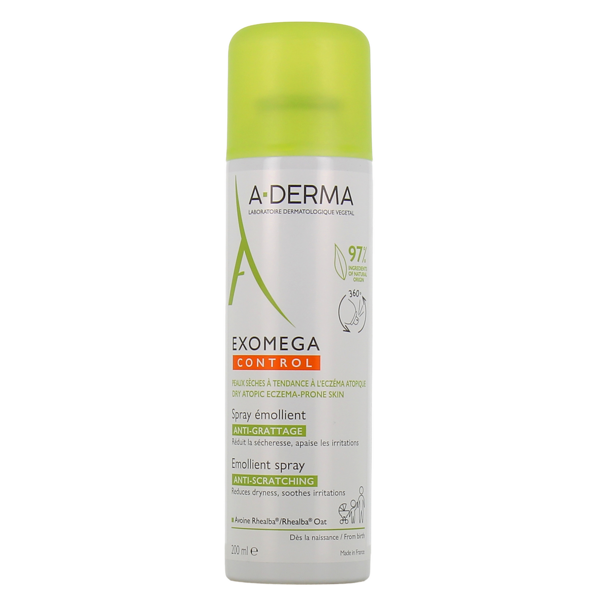A-DERMA EXOMEGA CONTROL spray emoliente 200 ml