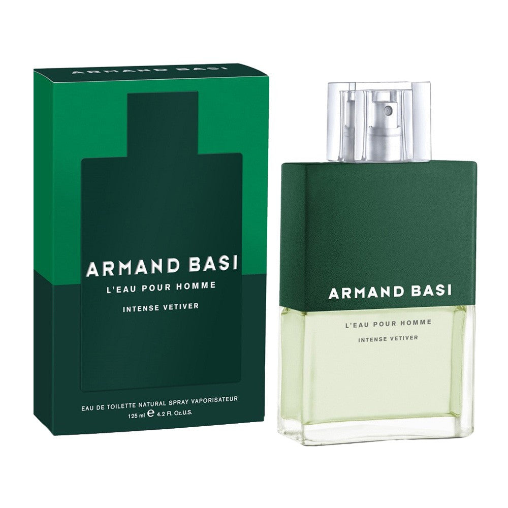ARMAND BASI L'EAU POUR HOMME INTENSE VETIVER eau de toilette vaporisateur 125 ml