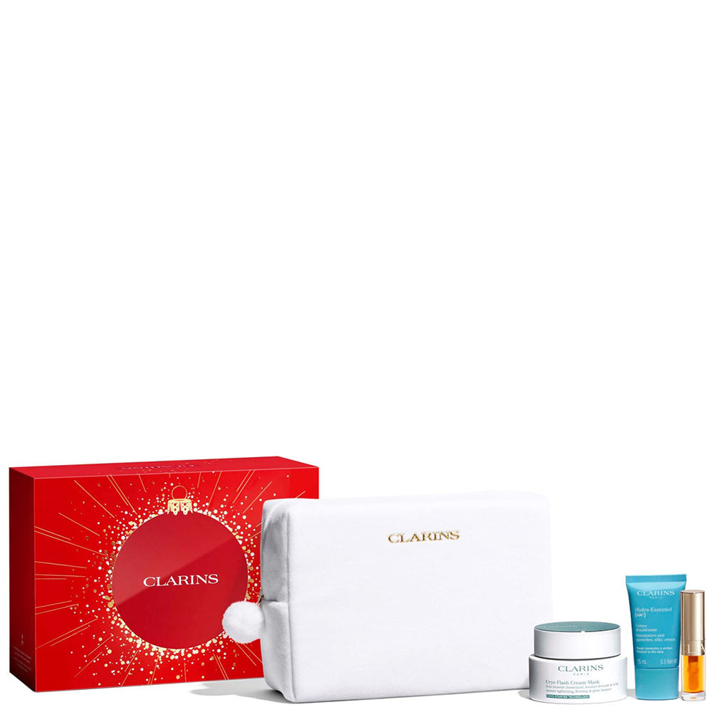 CLARINS CRYO FLASH MASCHERA CUSTODIA 4 pz