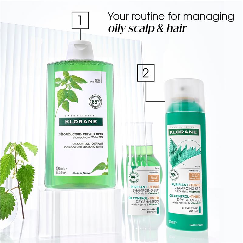 KLORANE ALLA ORTICA BIO shampoo secco purificante 150 ml