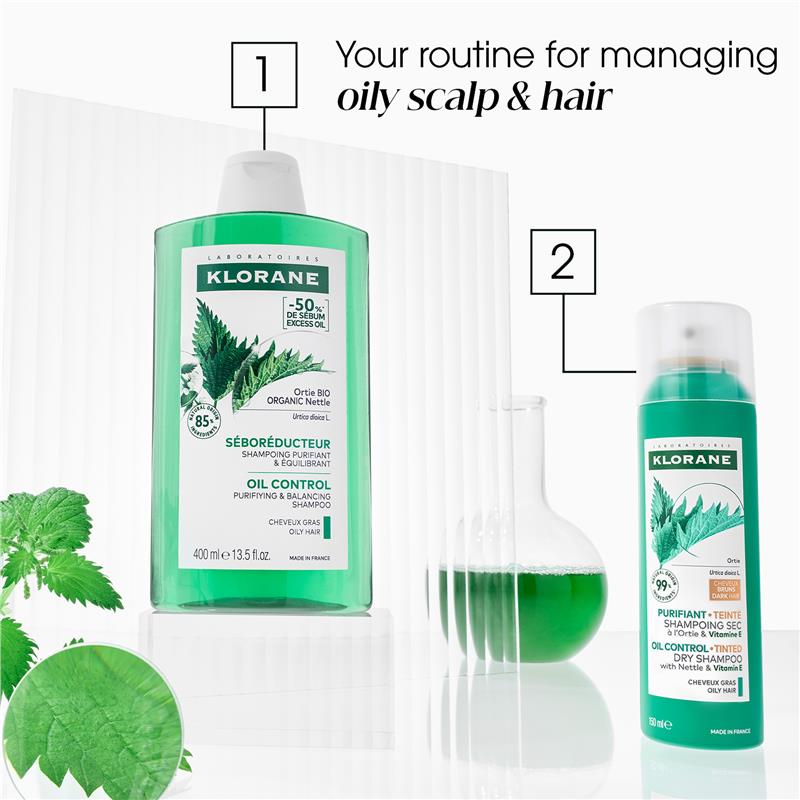 KLORANE ALLA ORTICA BIO shampoo secco purificante 150 ml
