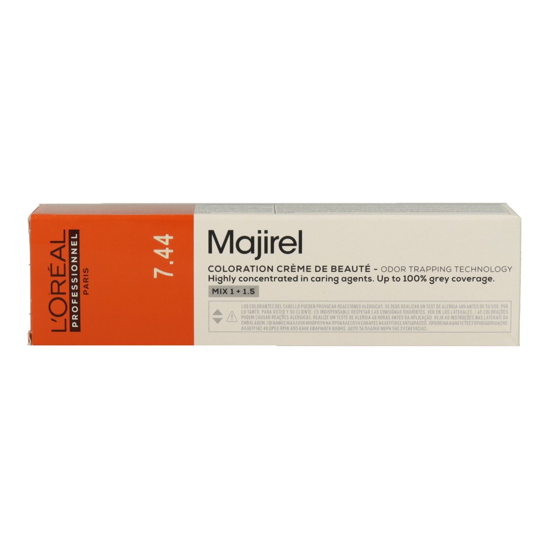 L'ORÉAL PROFESSIONNEL PARIS MAJIREL ionène g coloration crème #7.44 60 ml