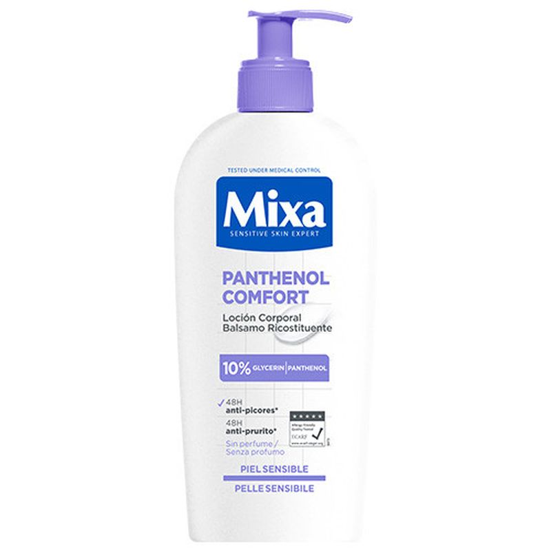 MIXA PANTENOLO COMFORT lozione corpo riparatrice per pelli sensibili 250 ml