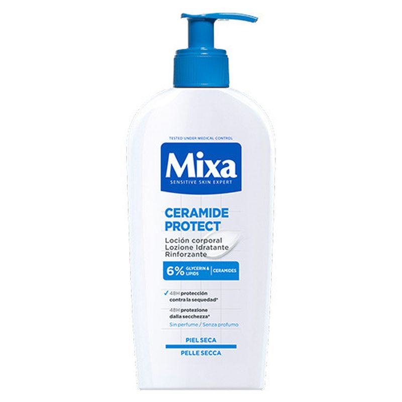 MIXA CERAMIDE PROTECT Lait corps hydratant peaux sèches 400 ml