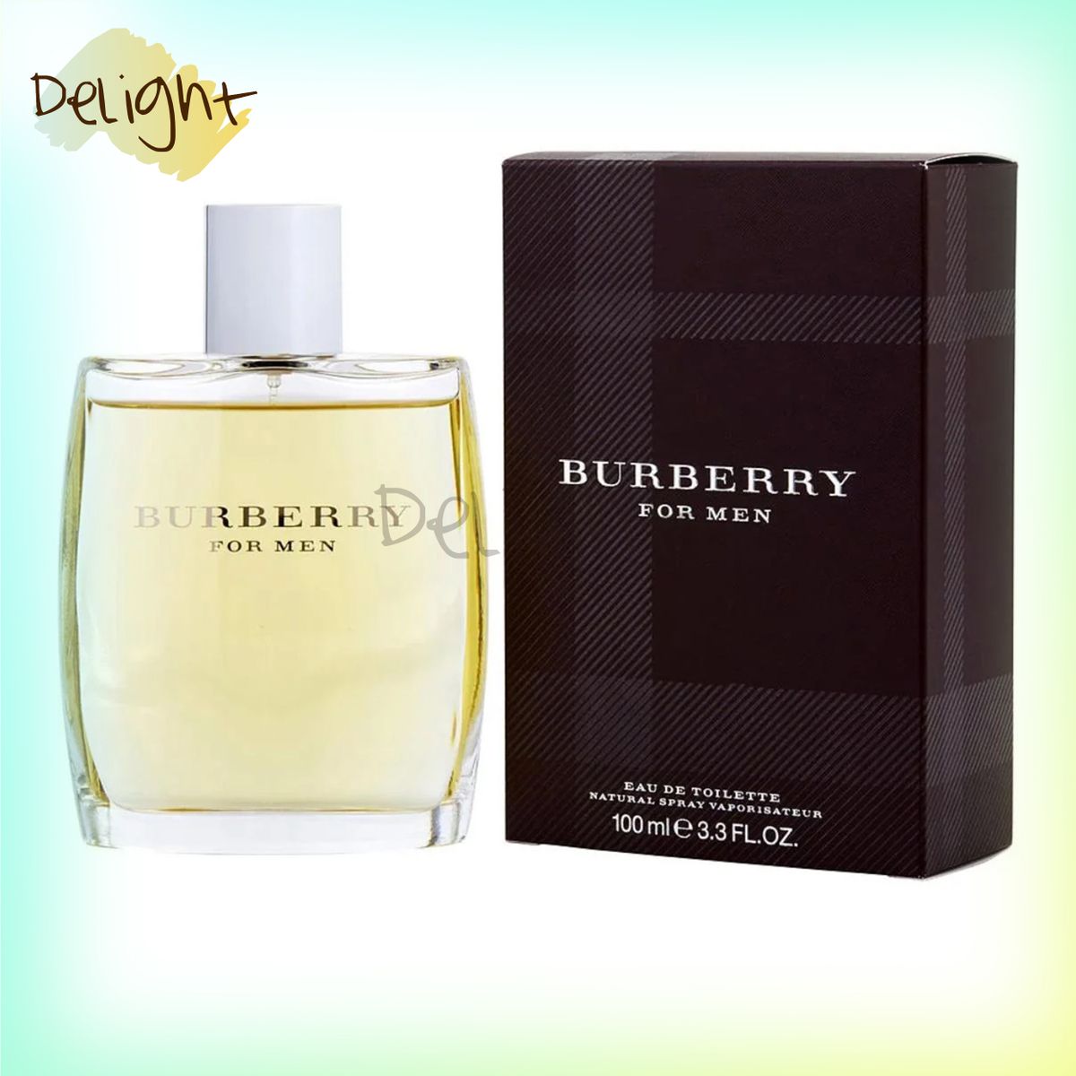 BURBERRY FOR MEN eau de toilette vaporisateur 100 ml