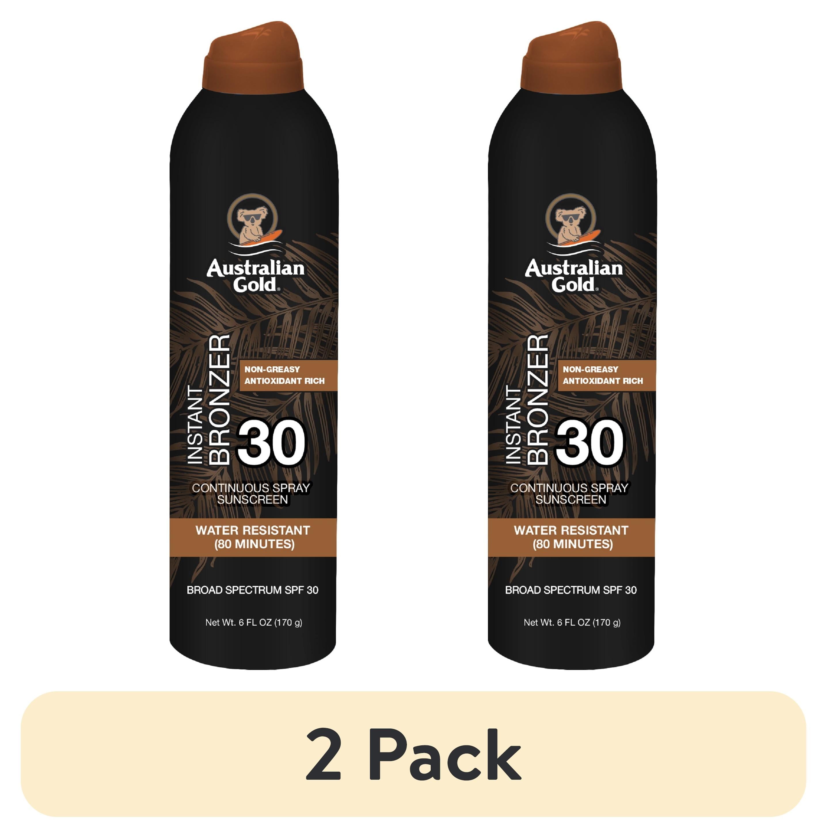 AUSTRALIAN GOLD SPRAY AUTOABBRONZANTE ISTANTANEO RESISTENTE ALL'ACQUA SPF30 177 ml