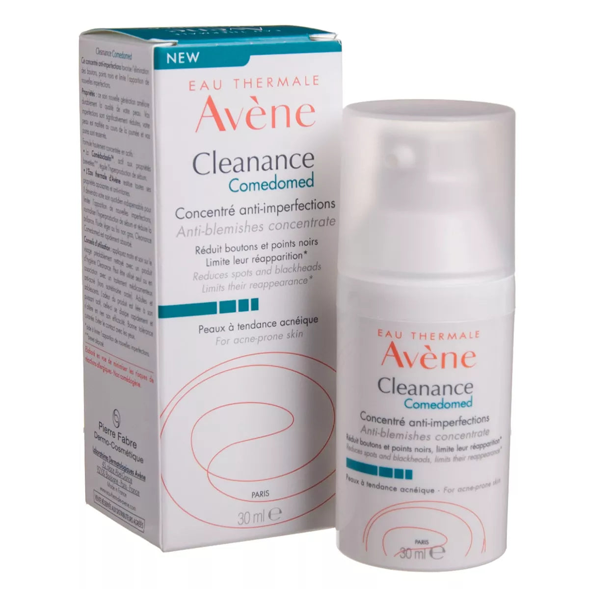 AVÈNE CLEANANCE COMEDOMED+ intensive anti-blemish fluid SPF30 30 ml