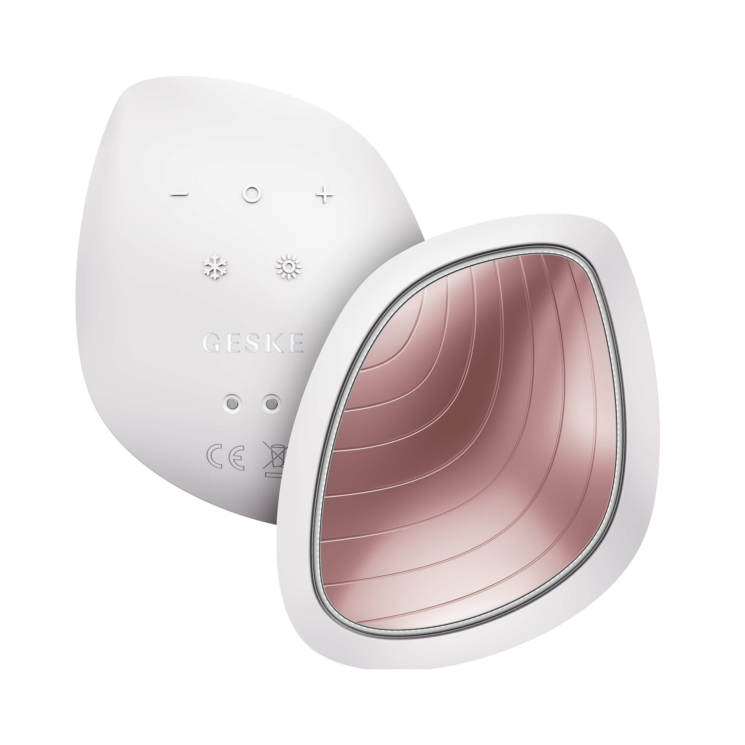 GESKE SMART APP GUIDED mascarilla sónica cálido y fresco 9 en 1 #rosa 1 u