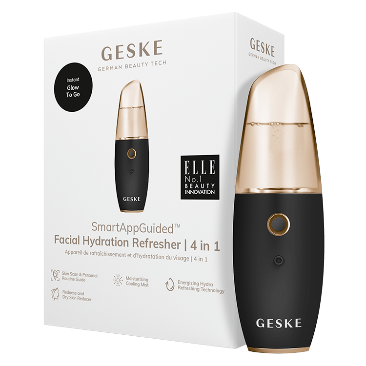 GESKE SMART APP GUIDED hydratation rafraîchissante pour le visage 4 en 1 #black 1 u