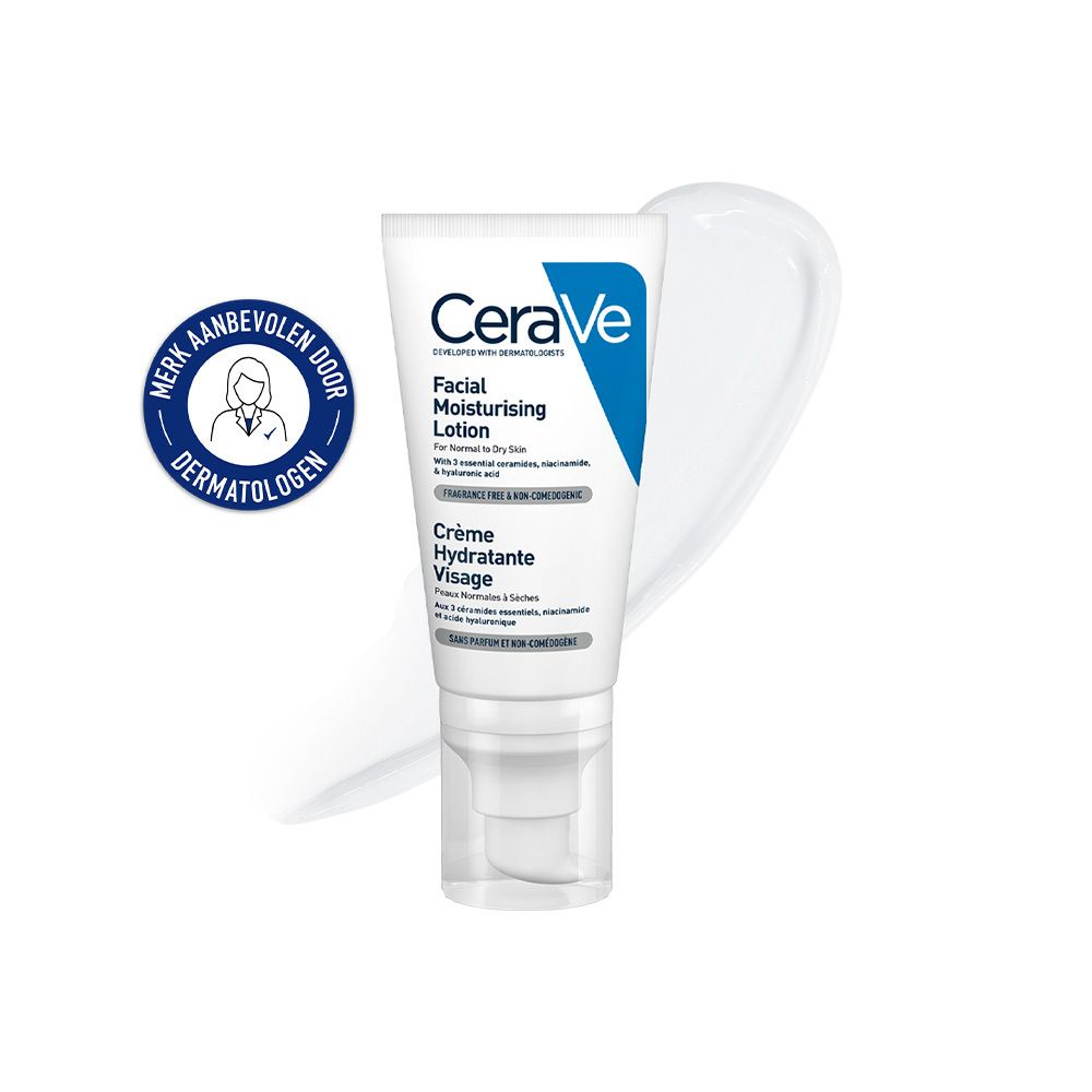 CERAVE LOZIONE IDRATANTE VISO per pelli da normali a secche 52 ml
