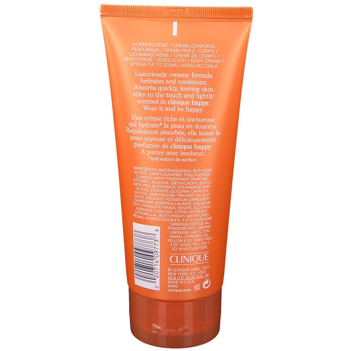 Crème pour le corps CLINIQUE HAPPY 200 ml