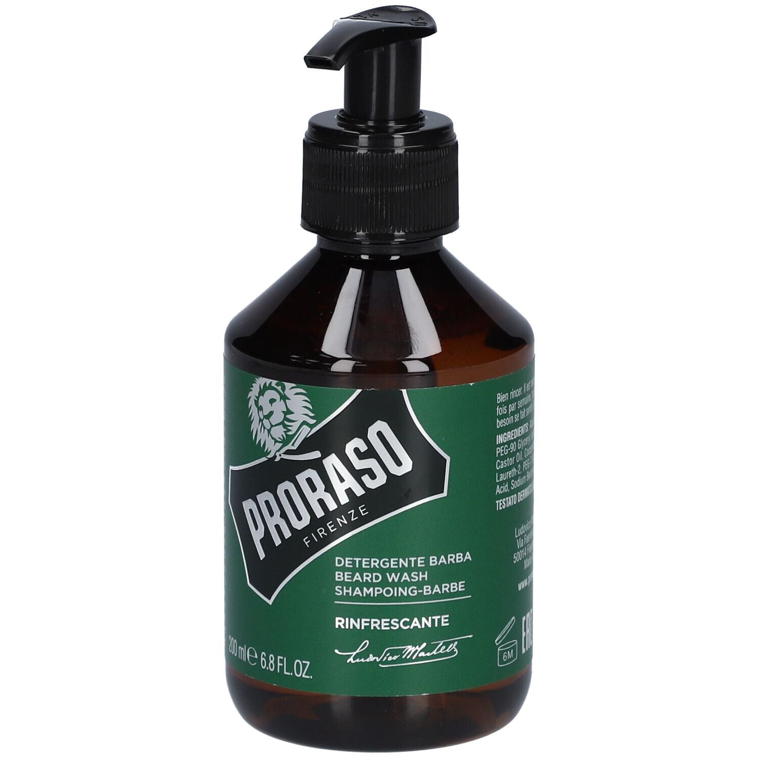 PRORASO WOOD AND SPICE shampoo barba 200 ml