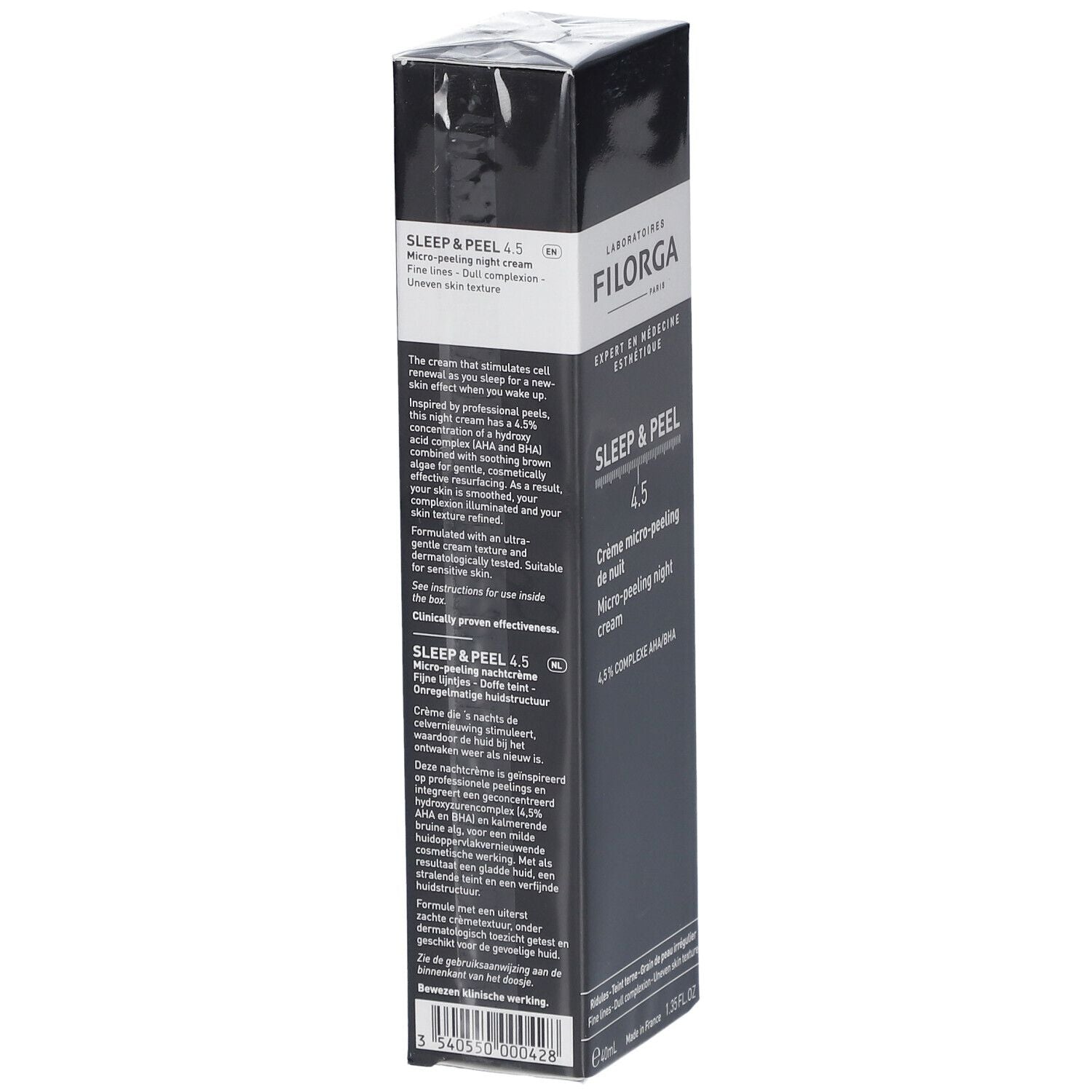 LABORATOIRES FILORGA SLEEP AND PEEL crema notte micro-peeling 40 ml