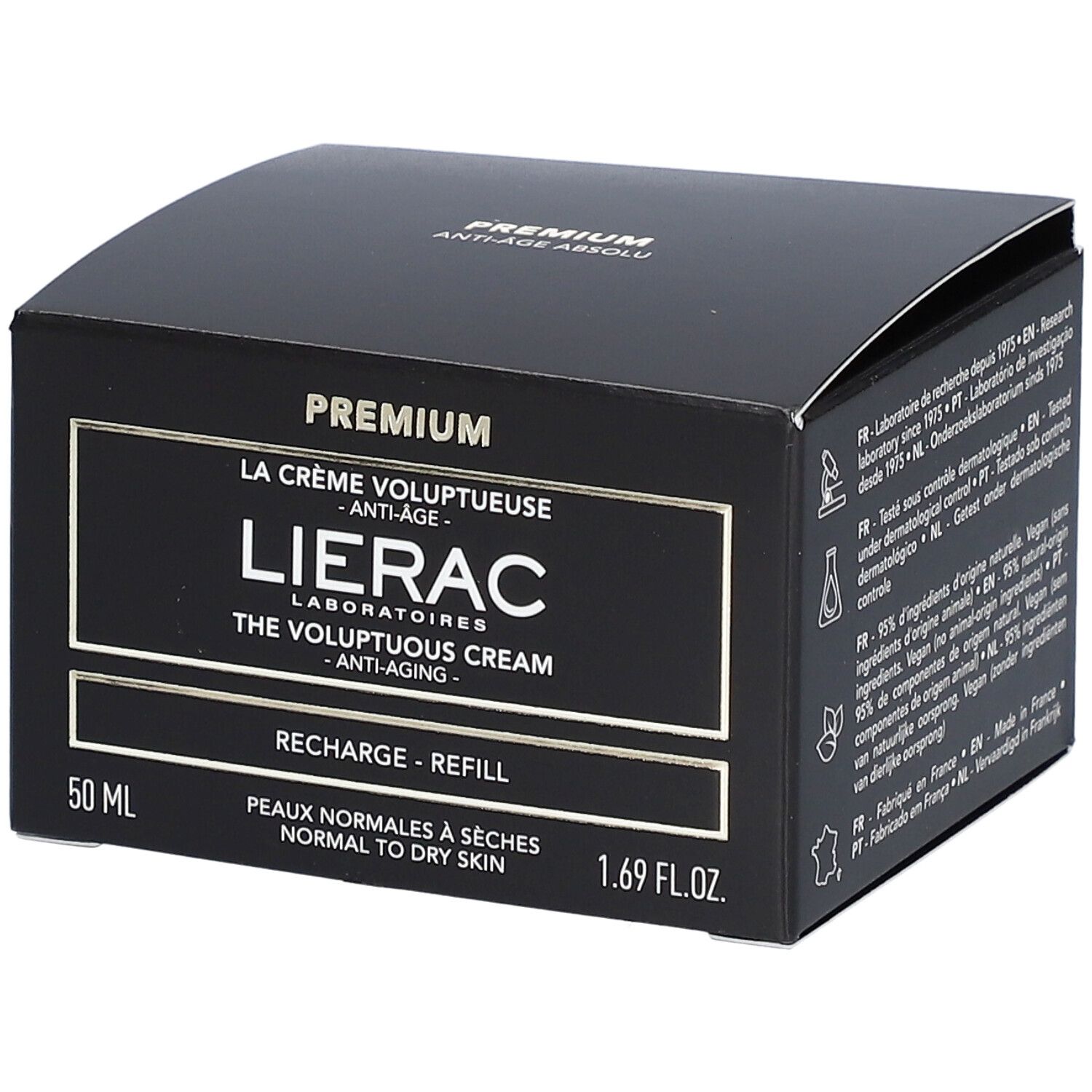LIERAC PREMIUM voluptuous cream refill 50 ml