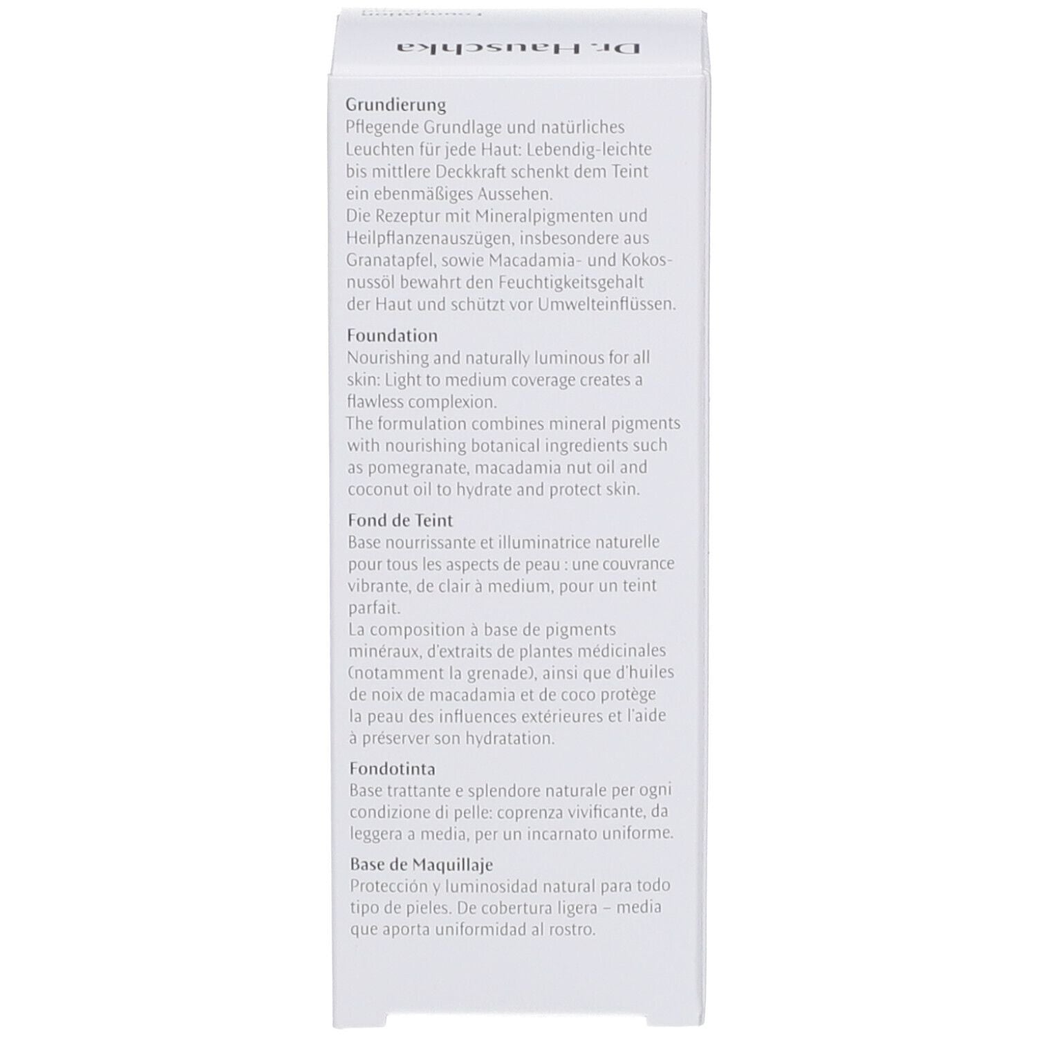 DR. HAUSCHKA Makeup base #almond-02 30 ml