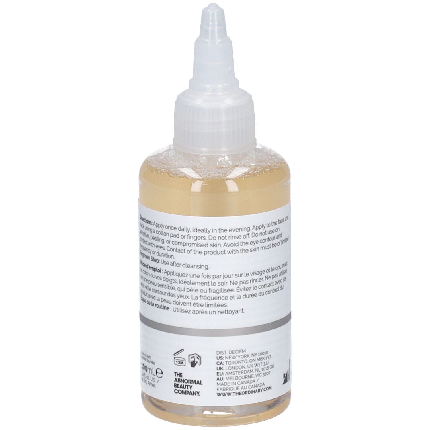THE ORDINARY GLYCOLIC ACID 7% tonico esfoliante 100 ml