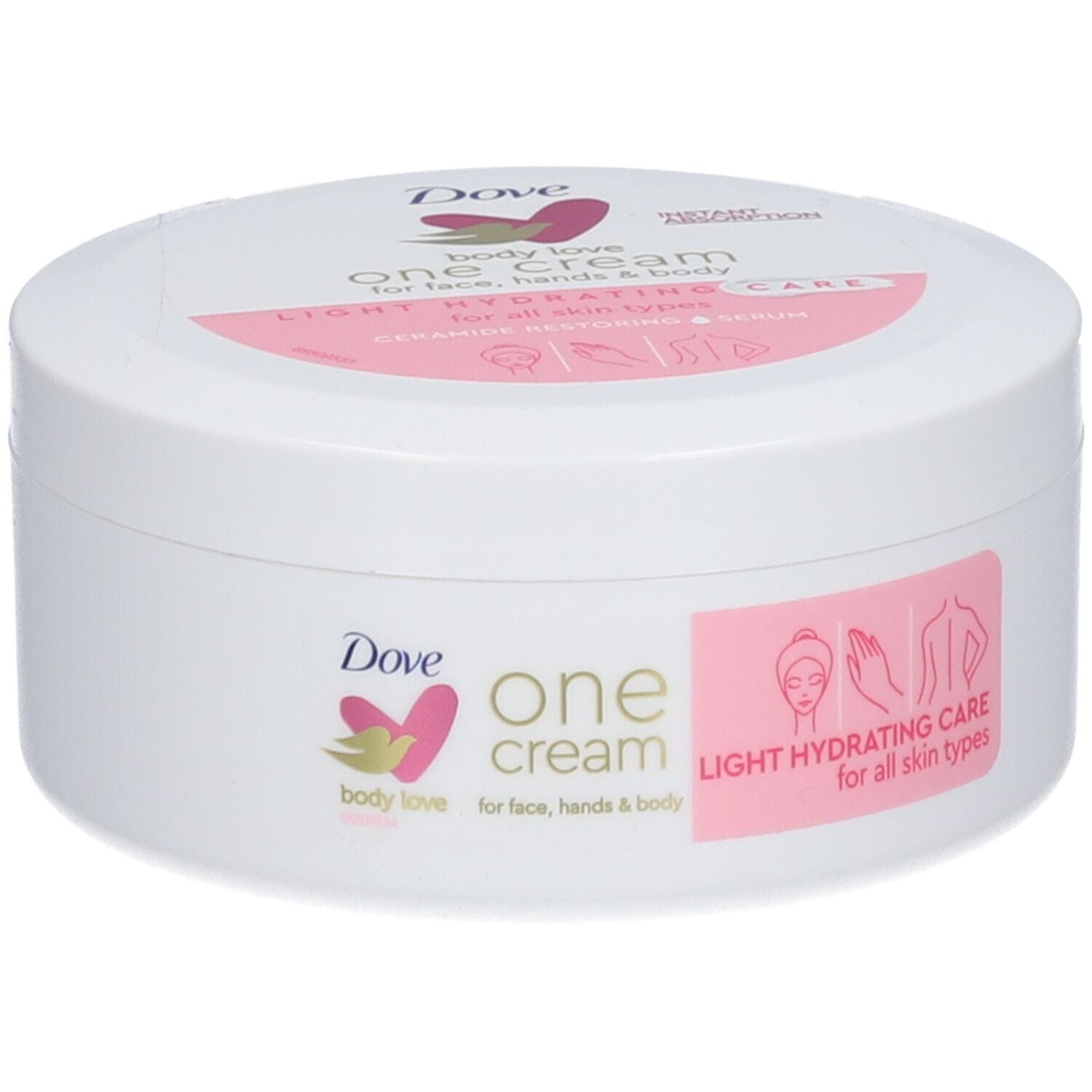 DOVE CREMA IDRATANTE LEGGERA viso, corpo e mani 250 ml