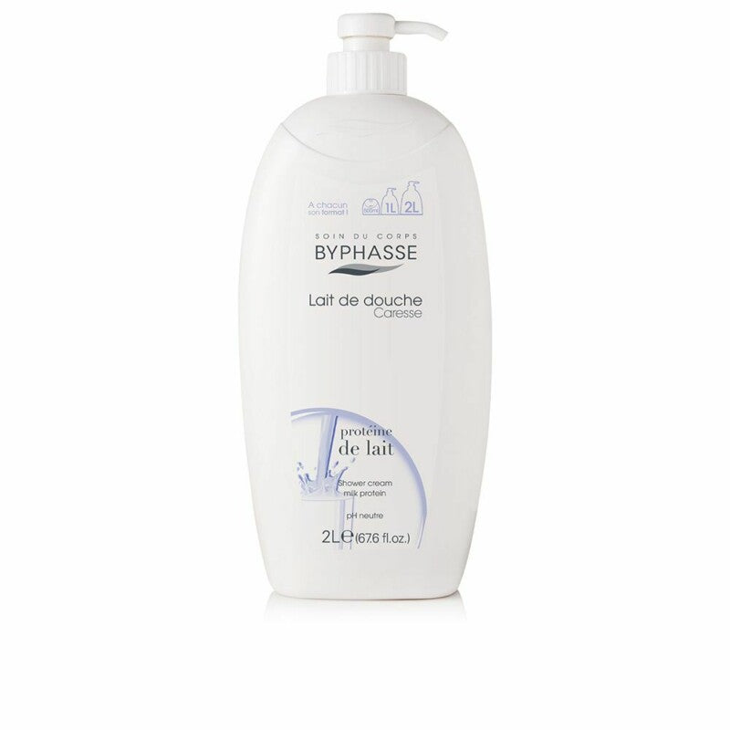 BYPHASSE CARESSE SHOWER GEL milk protein 2000 ml