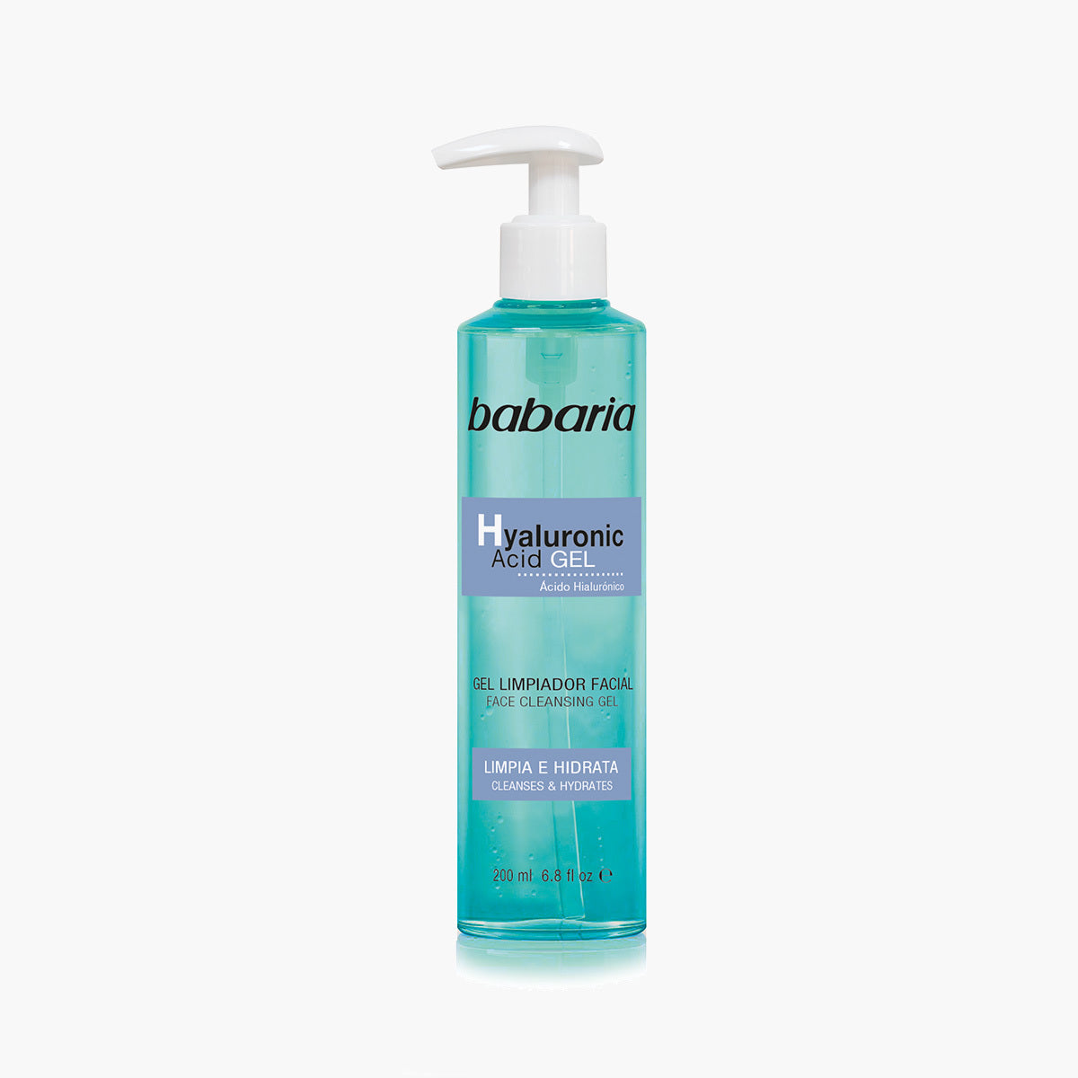 BABARIA HYALURONIC ACID gel limpiador 200 ml