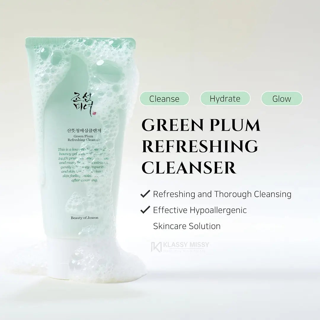 BEAUTY OF JOSEON Gel detergente prugna verde 100 ml