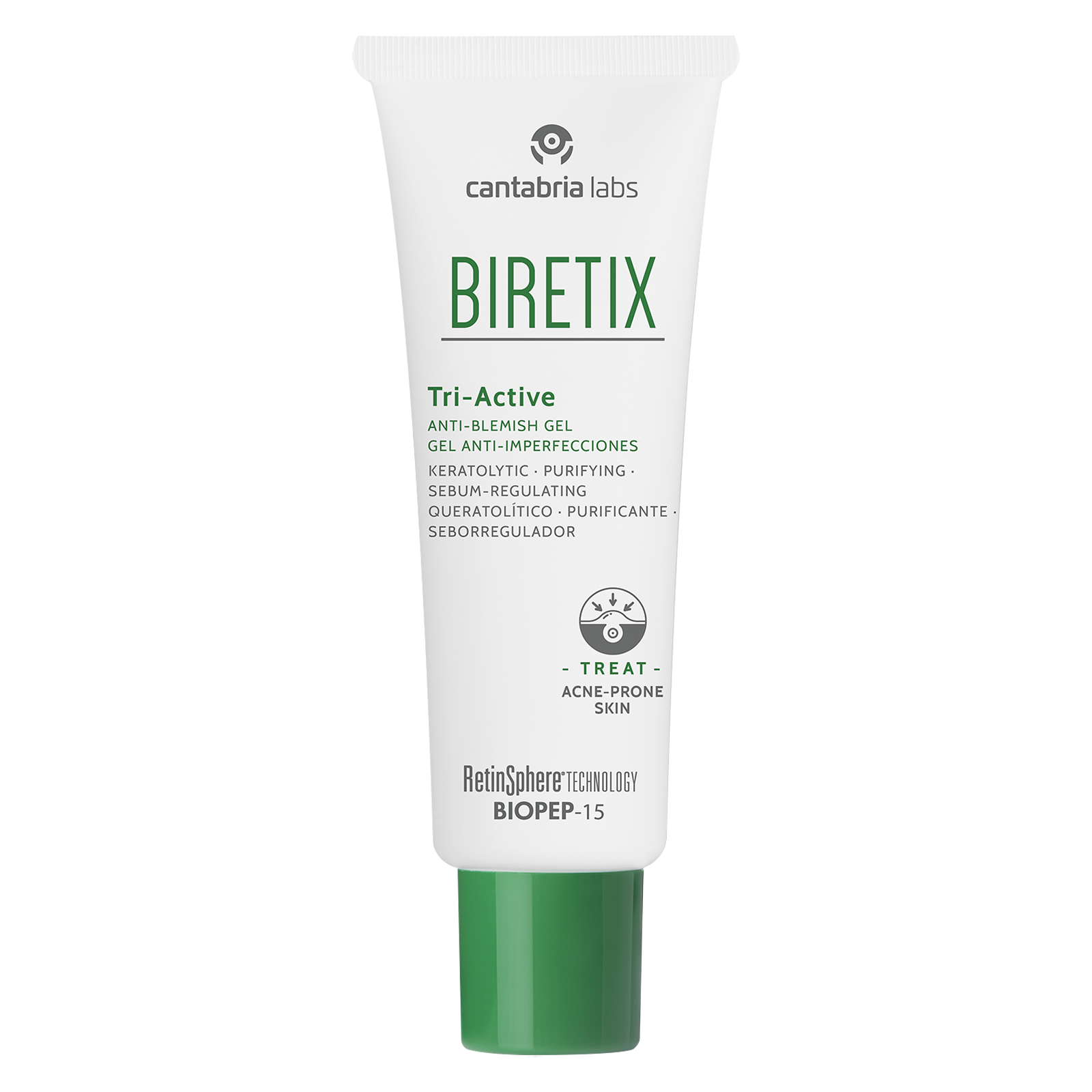 BIRETIX TRI-ACTIVE gel anti-imperfezioni 50 ml
