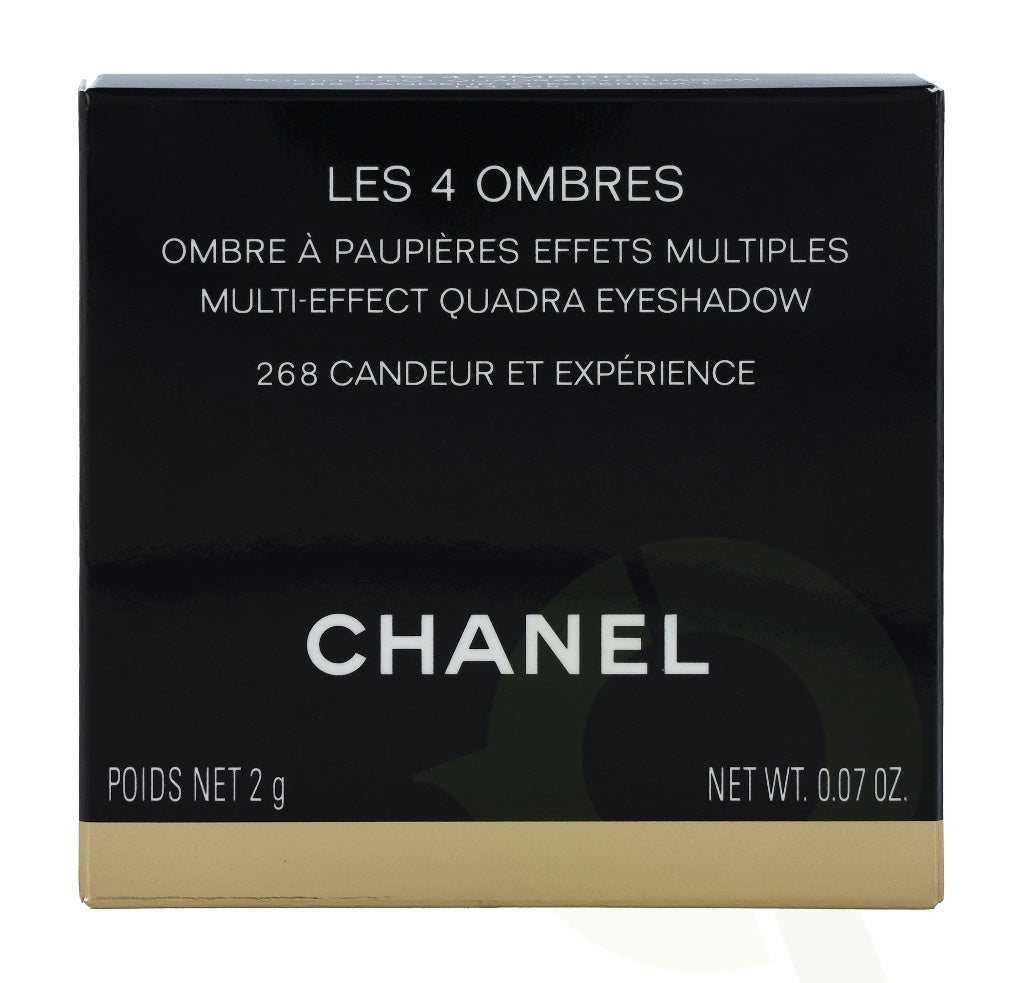 CHANEL LES 4 OMBRES #268-candeur et experience