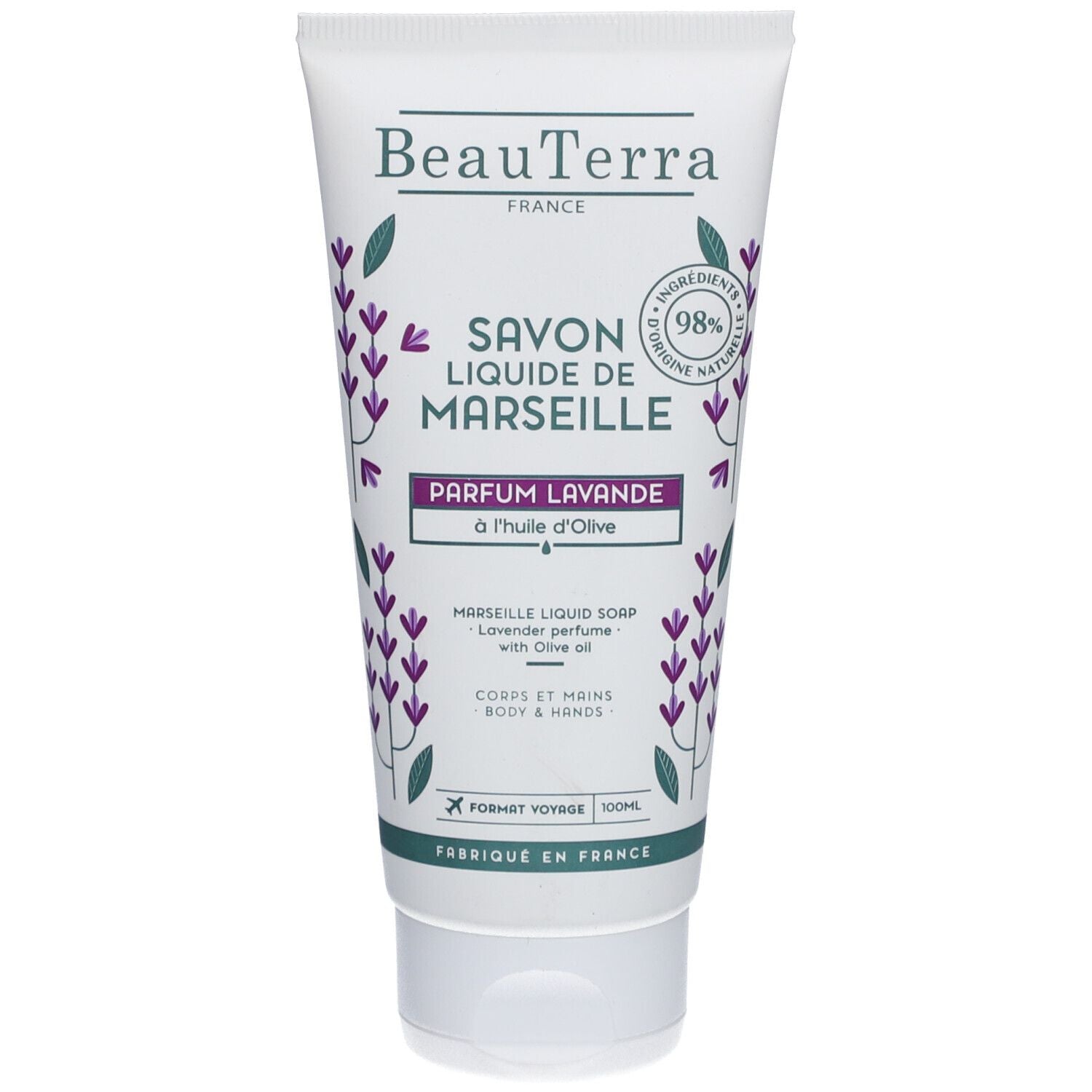BEAUTERRA MARSEILLE vanilla and honey soap 1000 ml