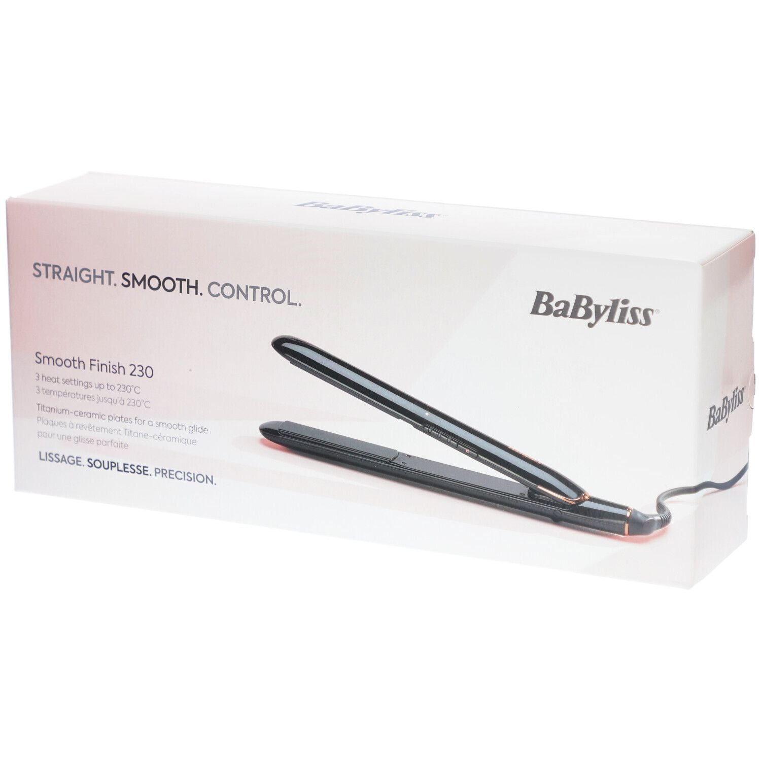 BABYLISS HAIR IRON ST250E smooth finish 230 1 u