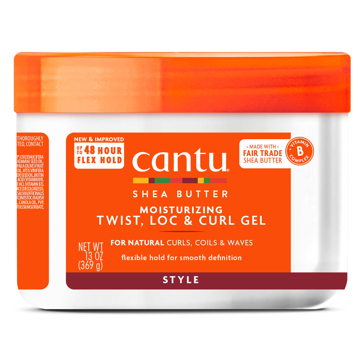 CANTU FOR NATURAL HAIR moisturizing twist & lock gel 370 gr