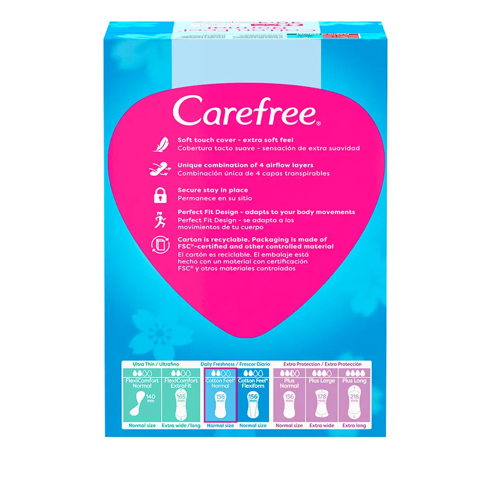 CAREFREE breathable protector 44 u