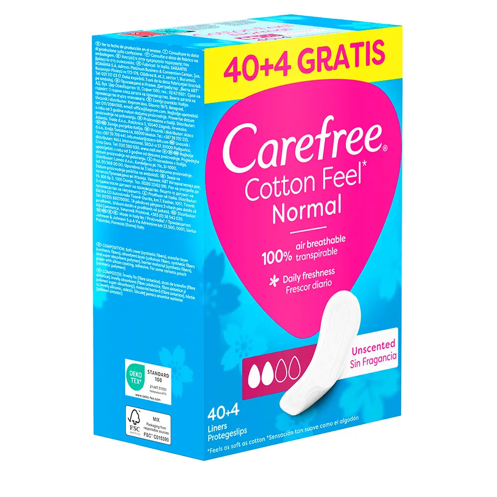 CAREFREE breathable protector 44 u