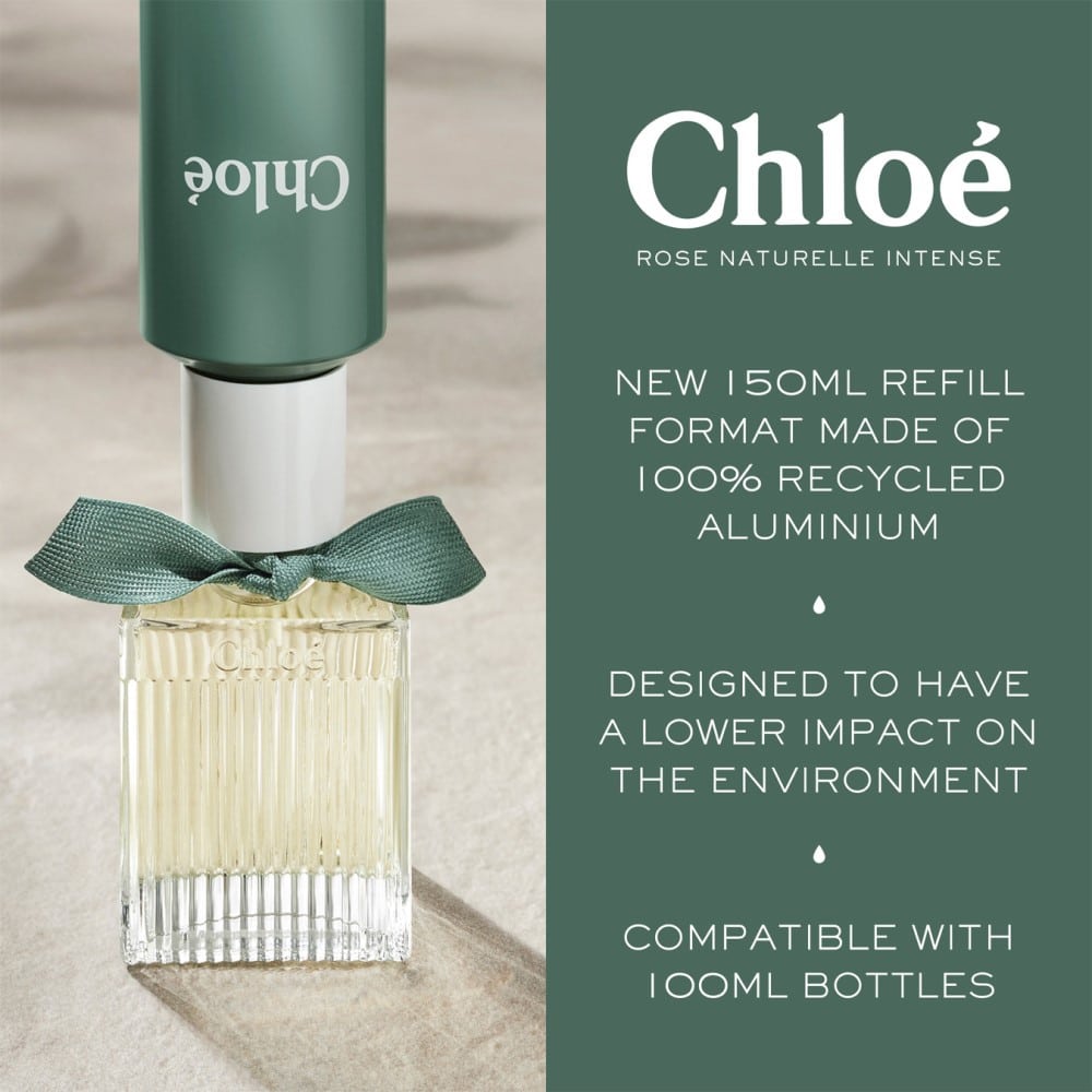 CHLOÉ ROSE NATURELLE INTENSE eau de parfum rechargeable 150 ml