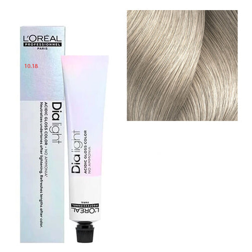 L'ORÉAL PROFESSIONNEL PARIS DIA LIGHT gel-creme acid sans ammonia #10,18 50 ml