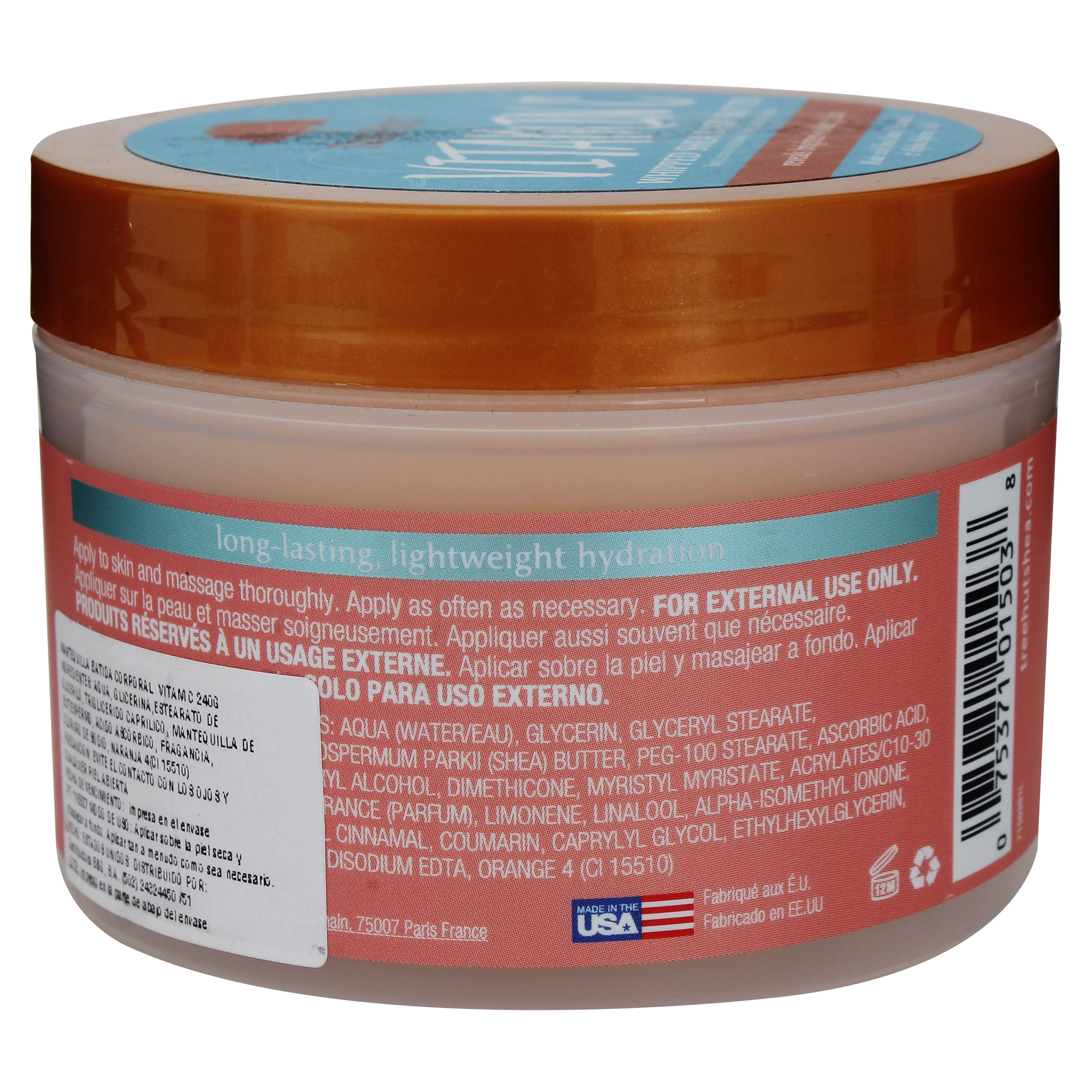 TREE HUT BEURRE SOUFFLÉ corps vitamine C 240 g
