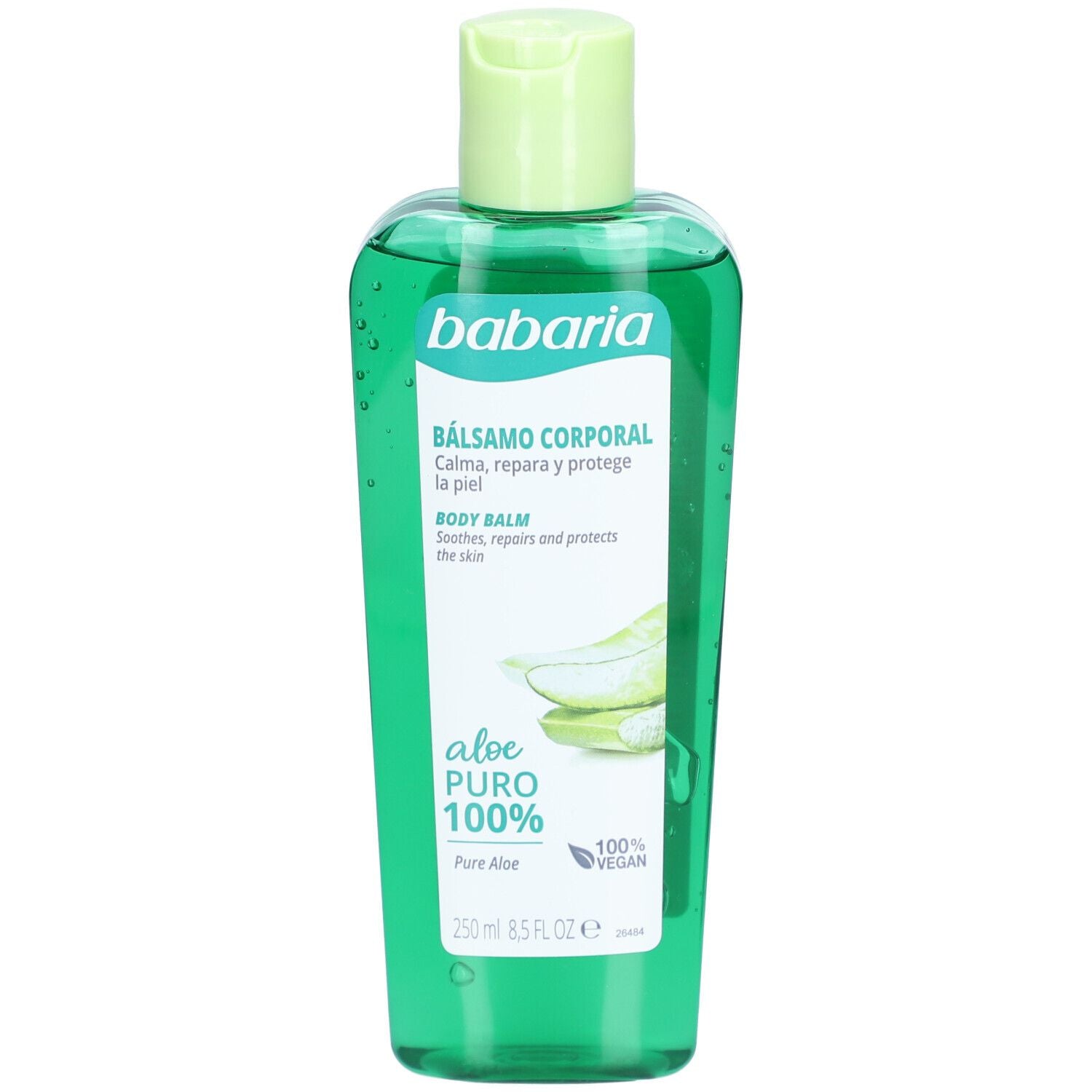 BABARIA ALOE VERA 100% natural bálsamo reparador 250 ml