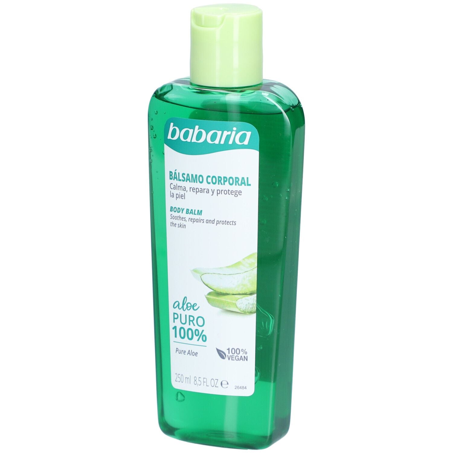 BABARIA ALOE VERA 100% natural bálsamo reparador 250 ml