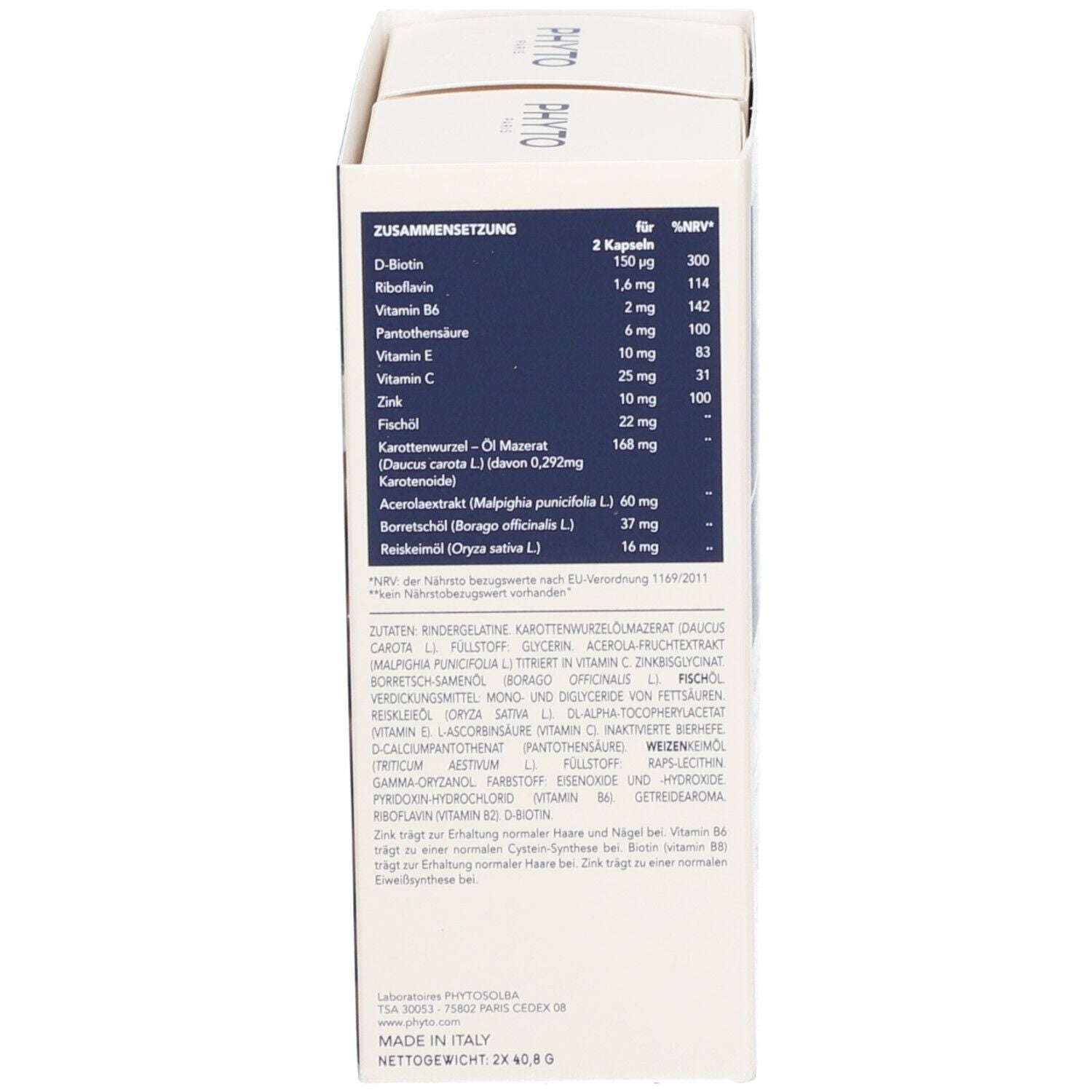 PHYTOCOLOR #5.7-castano marrone chiaro 4 u