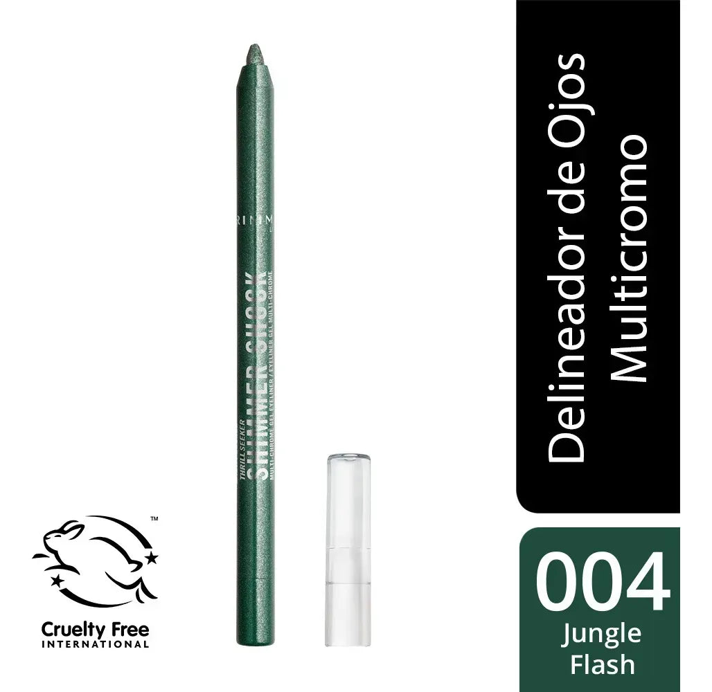 RIMMEL LONDON SHIMMER SHOCK delineador de ojos #4-Jungle Flash 1,2 gr