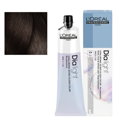 L'ORÉAL PROFESSIONNEL PARIS DIA LIGHT gel-crema acida senza ammoniaca #5.1 60 ml