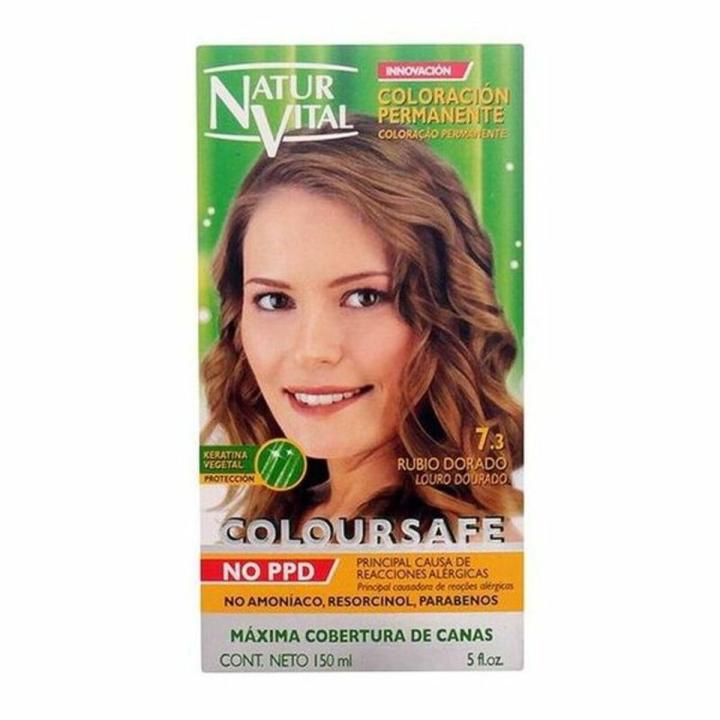 NATUR VITAL COLOURSAFE coloration permanente #7.3 - blond doré