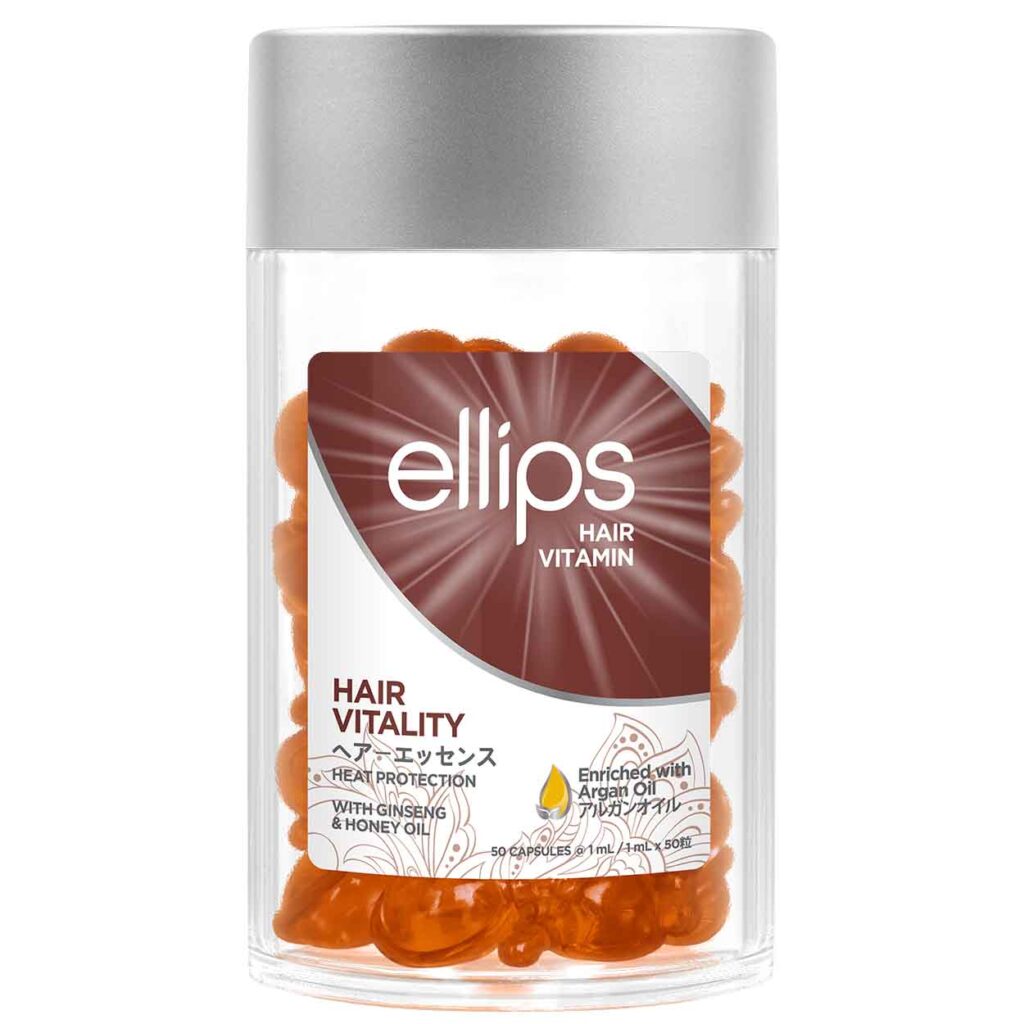 ELLIPS VITAMINE PER CAPELLI olio di argan vitalità arancione 50 capsule