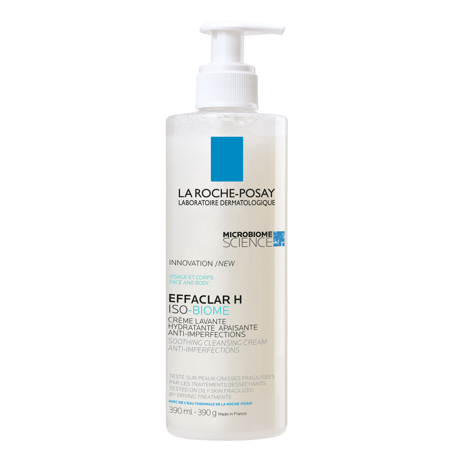 LA ROCHE POSAY EFFACLAR H ISO-BIOME crema detergente 390 ml