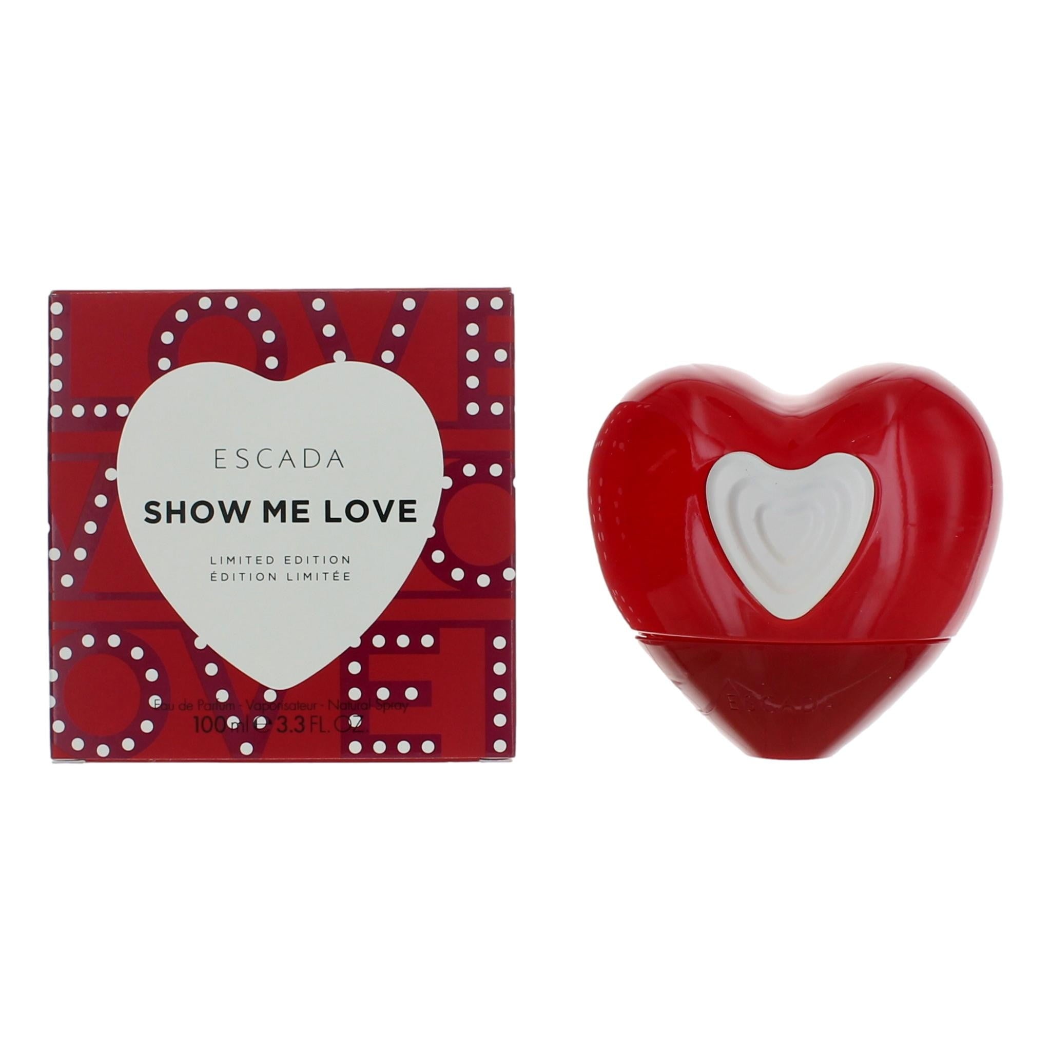 ESCADA SHOW ME LOVE Édition Limitée Eau de Parfum Vaporisateur 100 ml