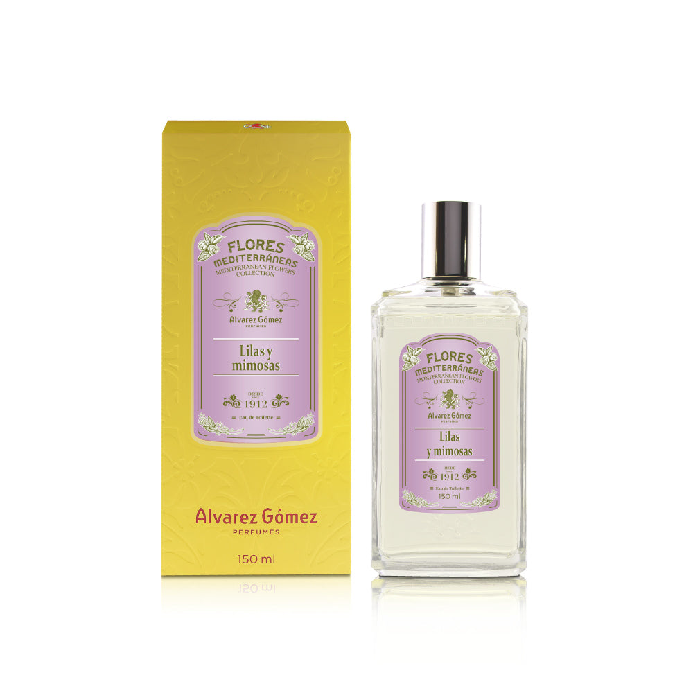 ALVAREZ GOMEZ FIORI DEL MEDITERRANEO lillà e mimose eau de toilette spray 150 ml