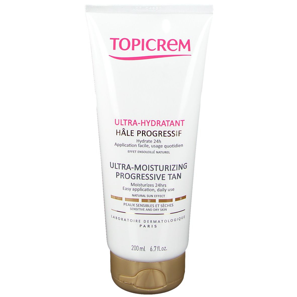 TOPICREM UH autoabbronzante progressivo corpo 200 ml